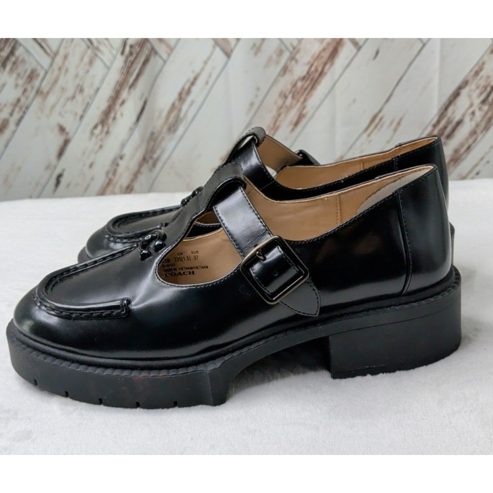 Coach Liv Mary Jane Shoes in Black‎ - Picture 6 of 10